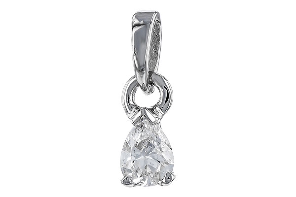 K302-38576: PENDANT .14 PEAR SHAPE