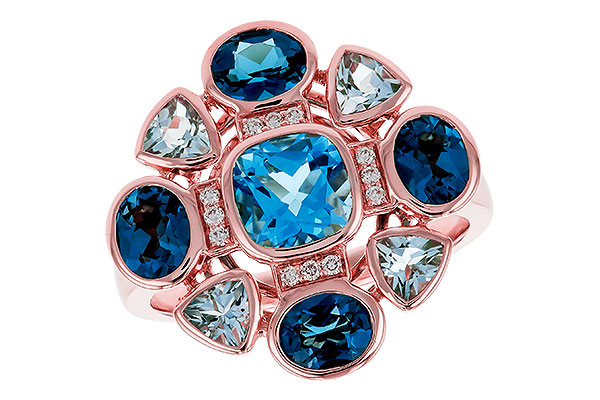 K302-39467: LDS RG 3.19 TW BLUE TOPAZ 3.25 TGW