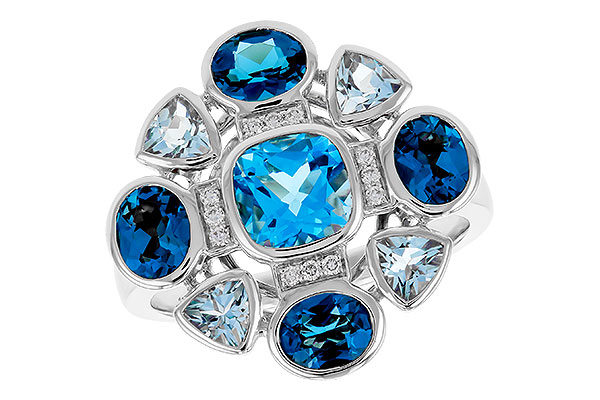 K302-39467: LDS RG 3.19 TW BLUE TOPAZ 3.25 TGW