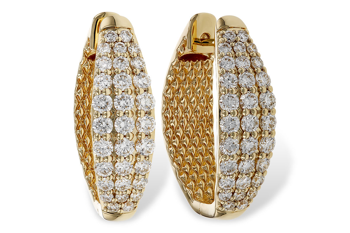 K302-39540: EARRINGS 2.00 TW