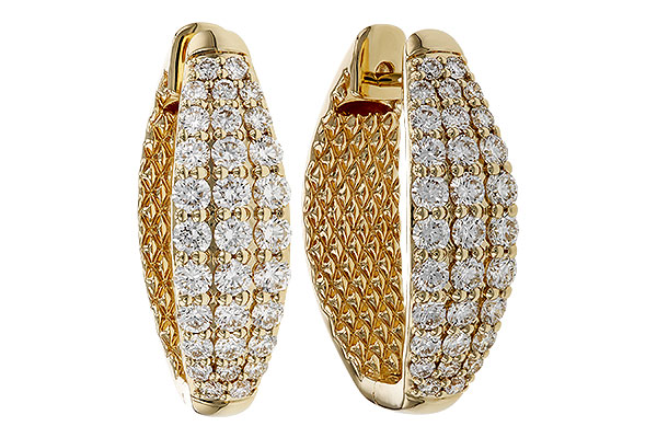 K302-39540: EARRINGS 2.00 TW