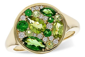 K302-40385: LDS RG 1.34 TW SEMI-PRECIOUS (TSAV, PER) 1.50 TGW