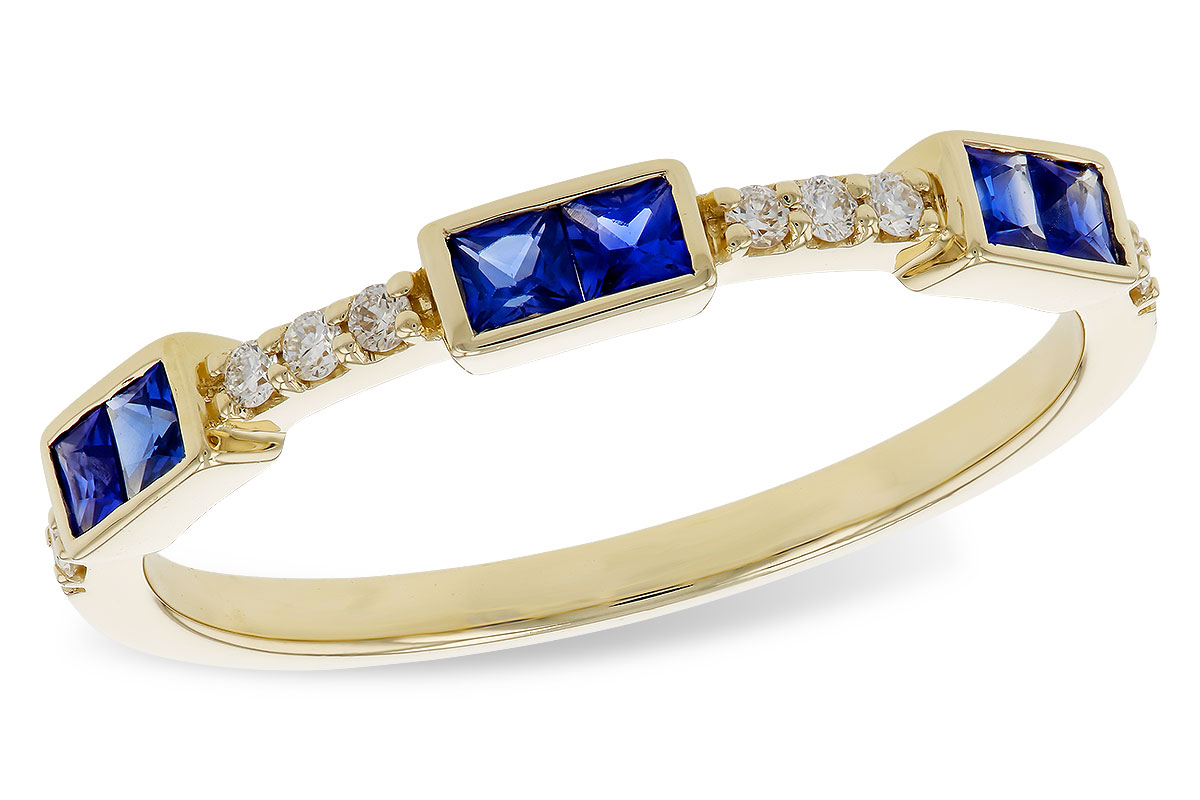 K302-40449: LDS WED RG .36 SAPPHIRE .43 TGW