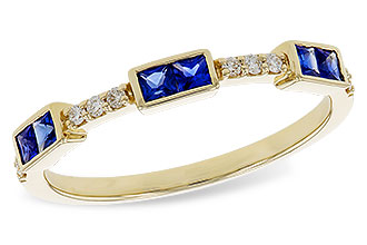 K302-40449: LDS WED RG .36 SAPPHIRE .43 TGW