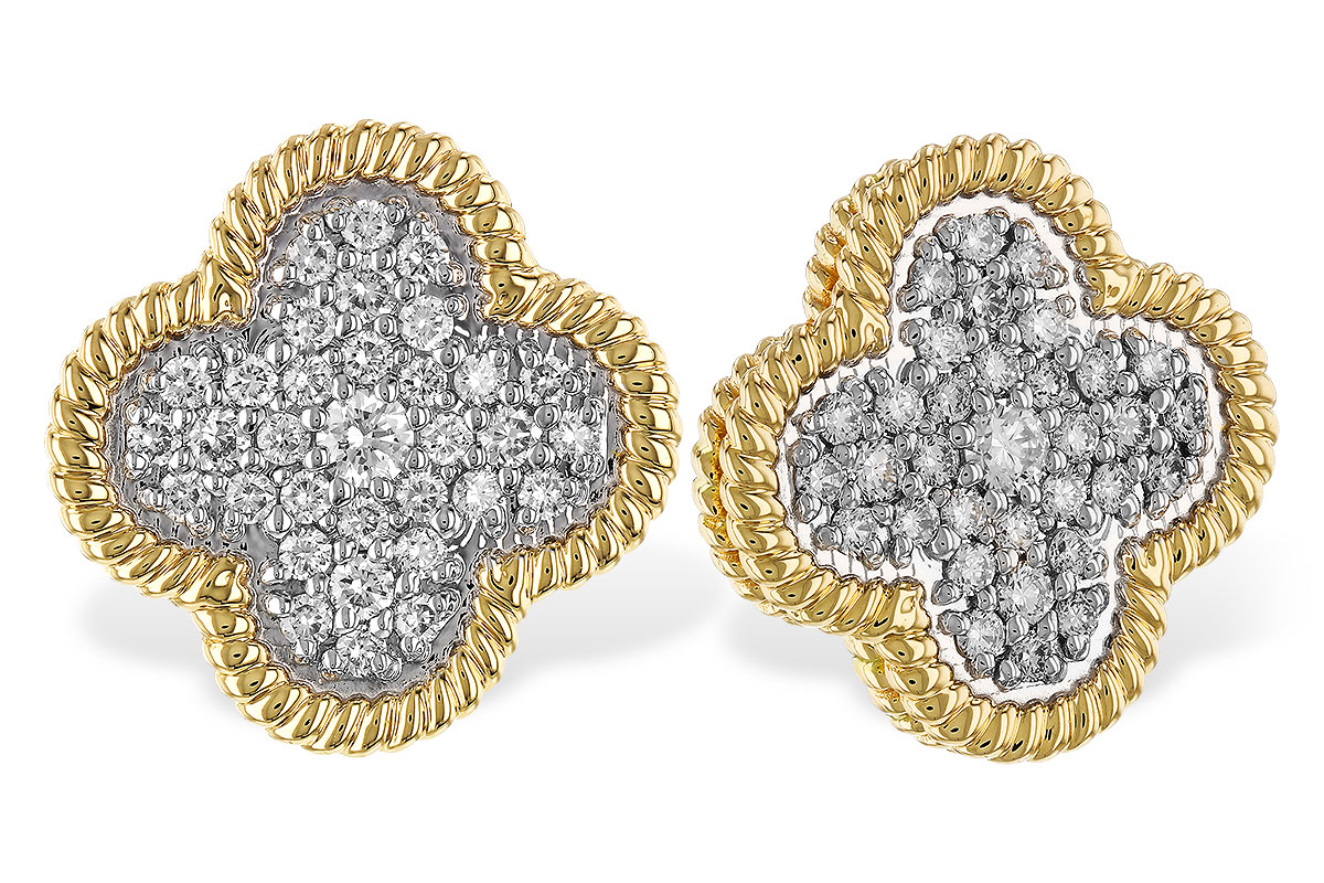 K302-41331: EARRINGS .50 TW