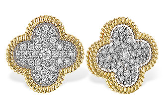 K302-41331: EARRINGS .50 TW