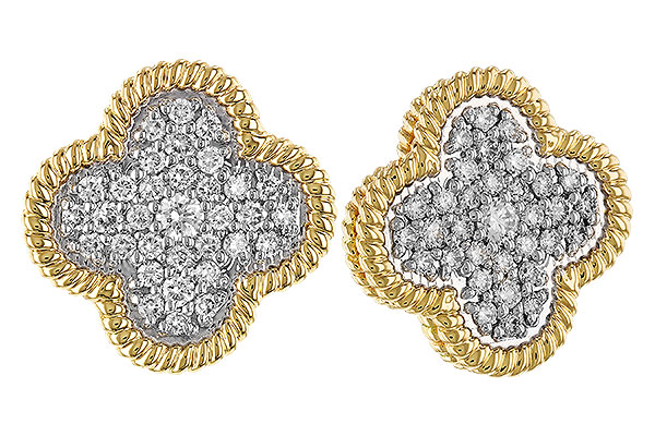 K302-41331: EARRINGS .50 TW