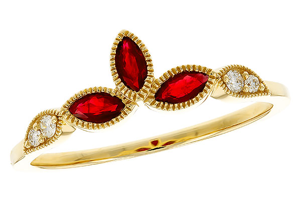 K302-43149: ENHANCER .29 TW RUBY .35 TGW