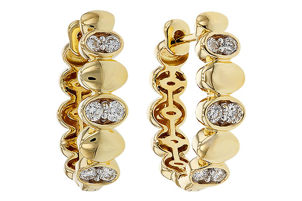 K302-44985: EARRINGS .36 TW