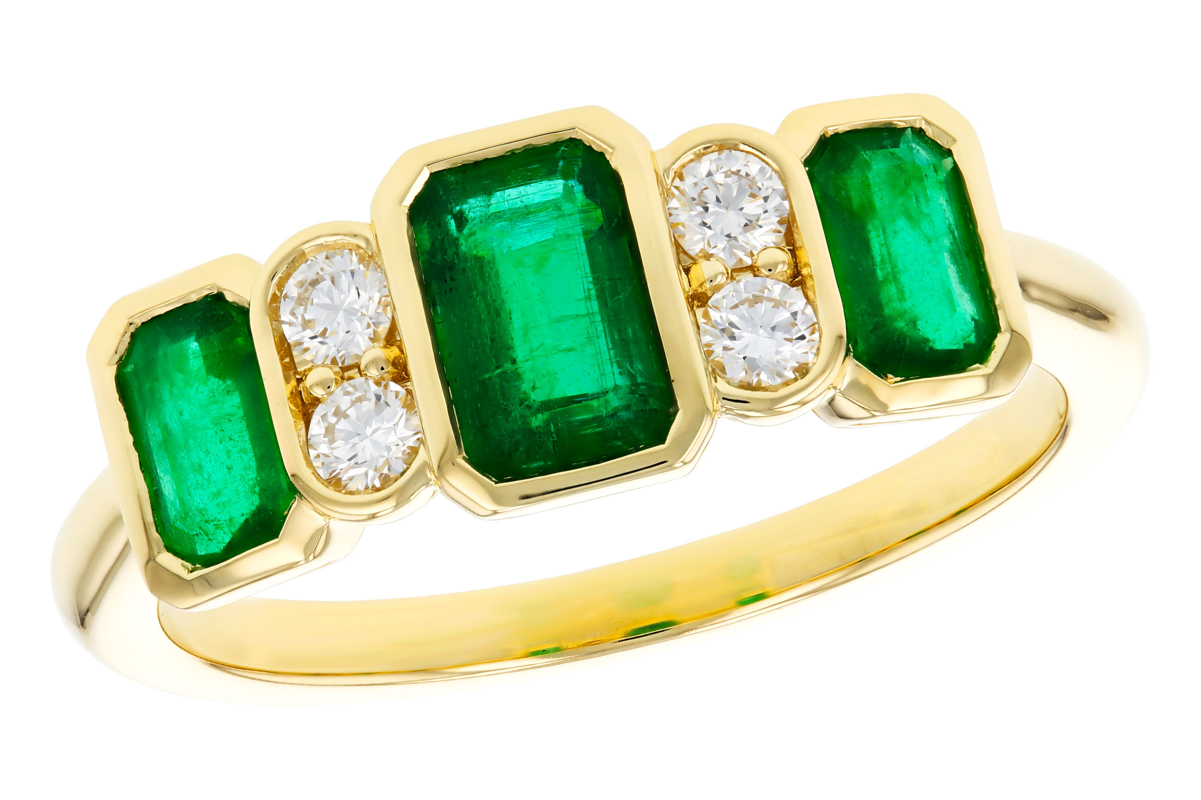 K303-29503: LDS RG 1.04 TW EMERALD 1.19 TGW