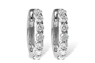 L213-30385: EARRINGS 1.00 CT TW