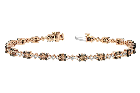 L216-05858: BRACELET 3.05 BROWN DIA 4.10 TW