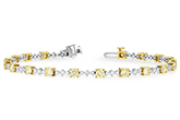 L216-05903: BRACELET 2.80 YELLOW DIA 4.01 TW