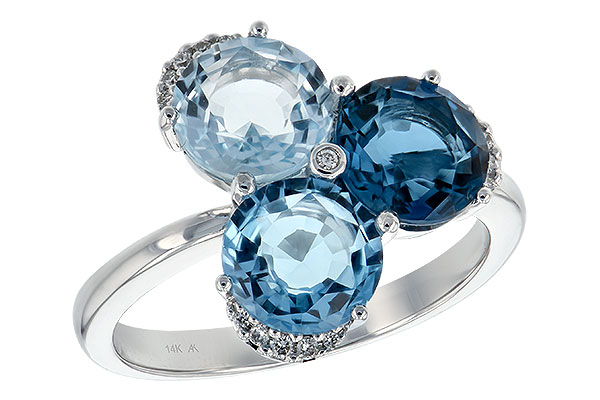 L216-92267: LDS RG 4.02 BLUE TOPAZ 4.07 TGW