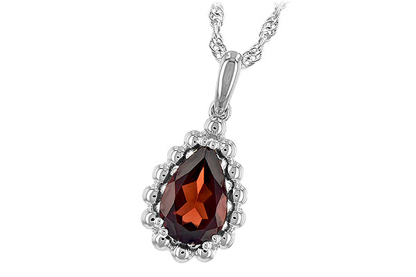 L216-94985: NECKLACE 1.38 CT GARNET