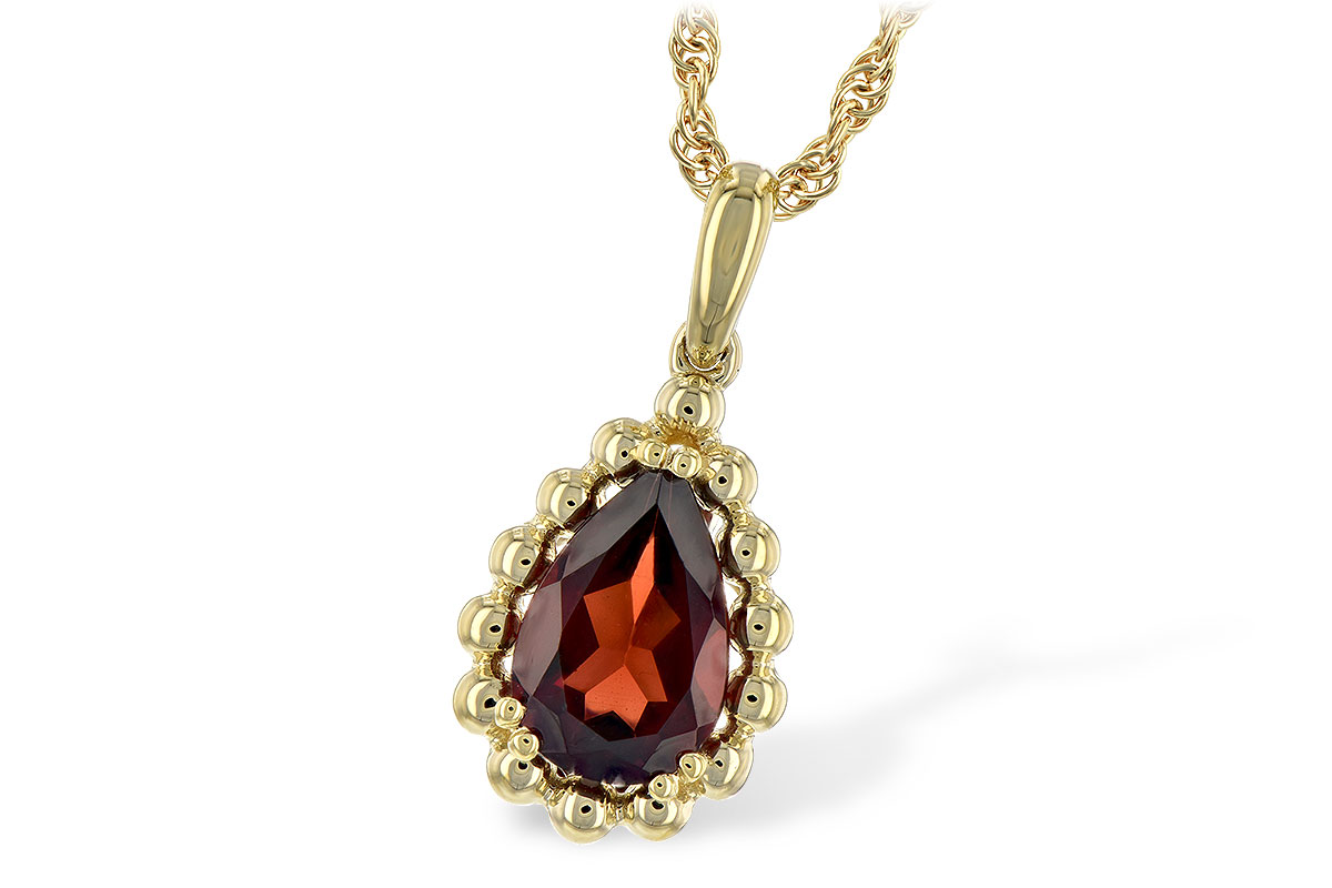 L216-94985: NECKLACE 1.38 CT GARNET