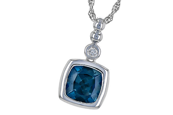 L217-84921: NECK 1.50 LONDON BLUE TOPAZ 1.54 TGW