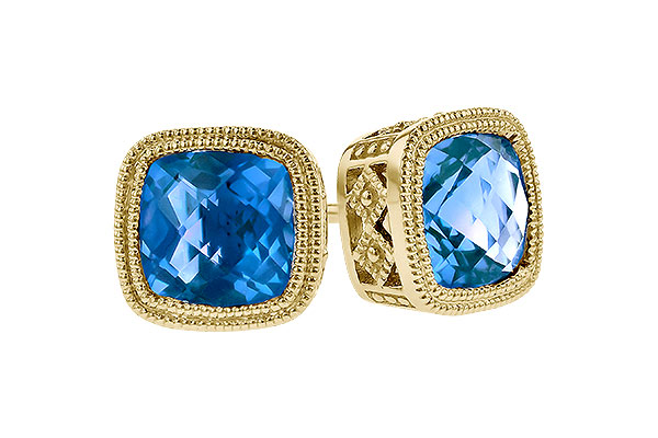 L300-55821: EARR 2.20 TW BLUE TOPAZ