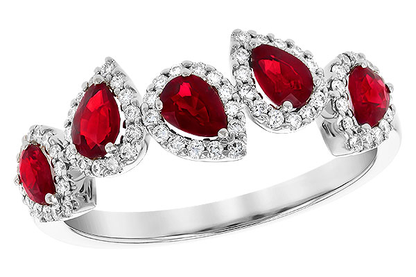 L300-56785: LDS RG .90 TW RUBY 1.14 TGW