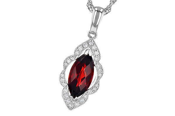 L300-62194: NECK 1.25 GARNET 1.36 TGW