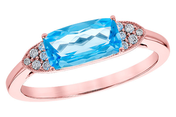 L301-45821: LDS RG 1.44 BLUE TOPAZ 1.52 TGW