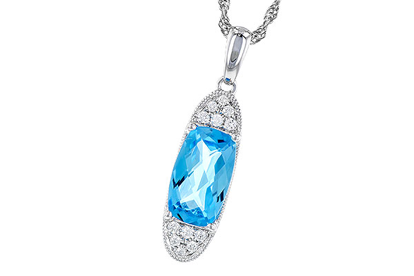 L301-45849: NECK 2.02 BLUE TOPAZ 2.12 TGW