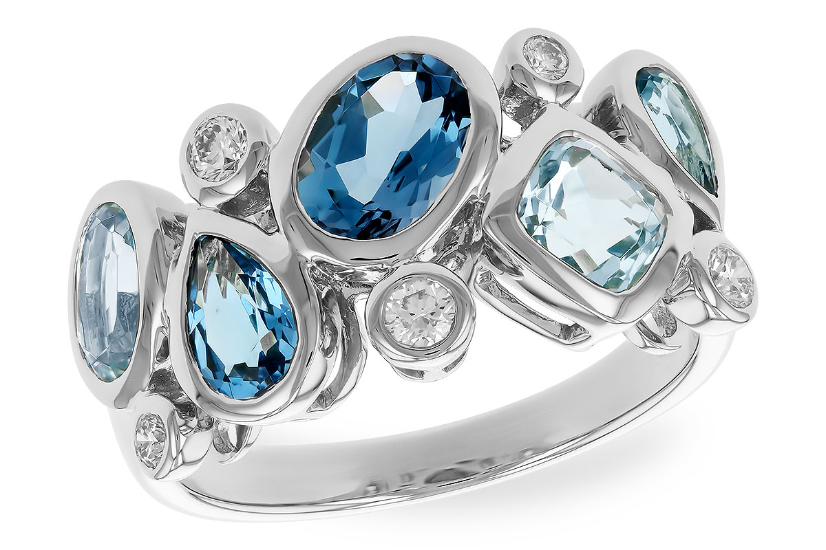 L301-51276: LDS RG 2.57 BLUE TOPAZ TW 2.75 TGW