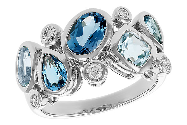 L301-51276: LDS RG 2.57 BLUE TOPAZ TW 2.75 TGW