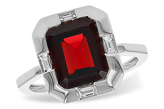 L302-40421: LDS RG 3.65 GARNET 3.82 TGW (10x8MM GAR)