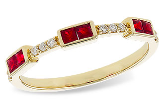 L302-41276: LDS WED RG .34 RUBY .41 TGW