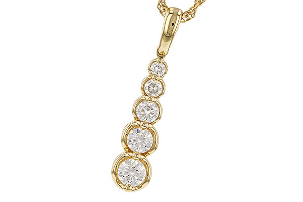 L302-42221: NECKLACE .50 TW
