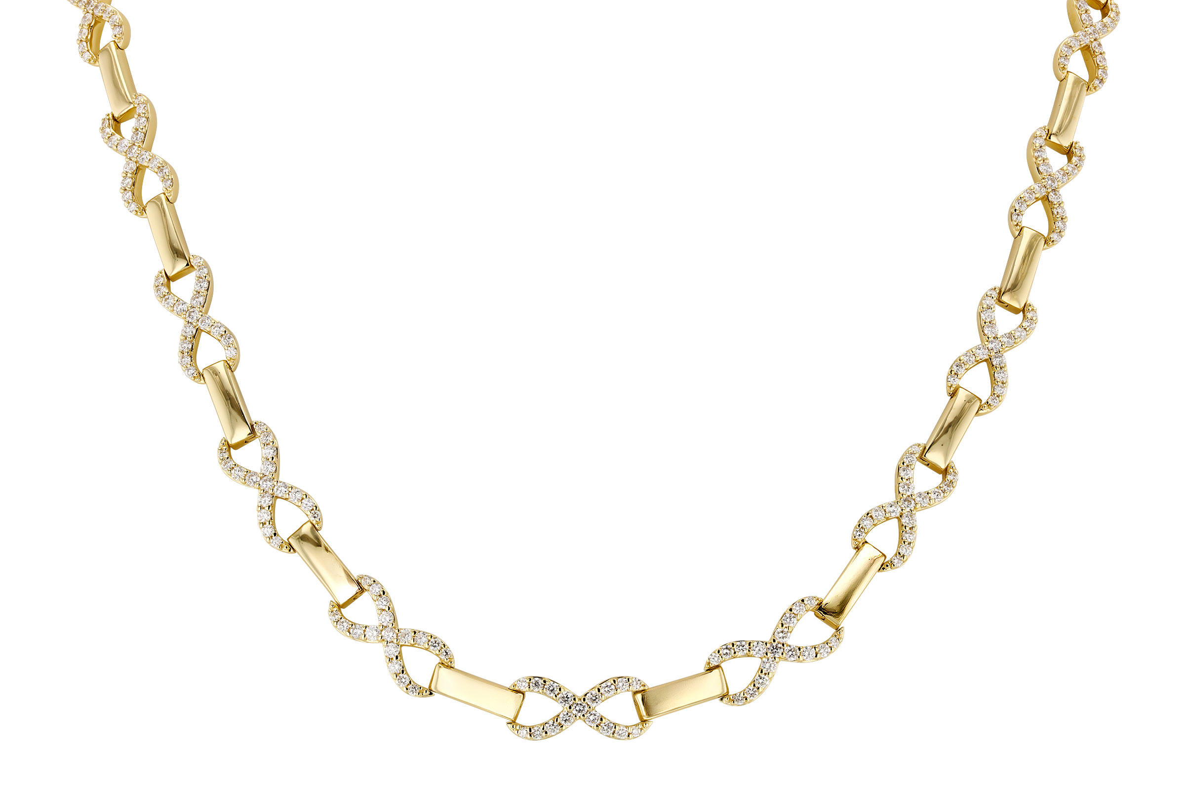 L303-29512: NECKLACE 2.20 TW (17")