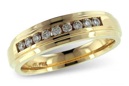 M121-51330: A120-59459 ALL YELLOW GOLD .25 TW