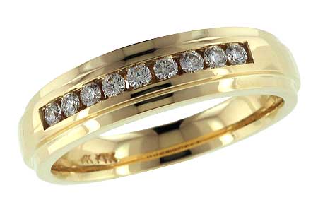 M121-51330: A120-59459 ALL YELLOW GOLD .25 TW