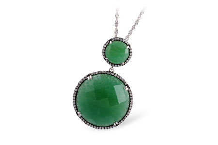 M214-18603: NECK 16.20 AVENTURINE 16.45 TGW