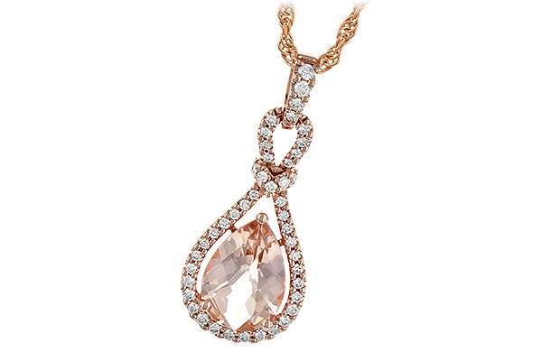 M217-82212: NECK 1.54 MORGANITE 1.75 TGW