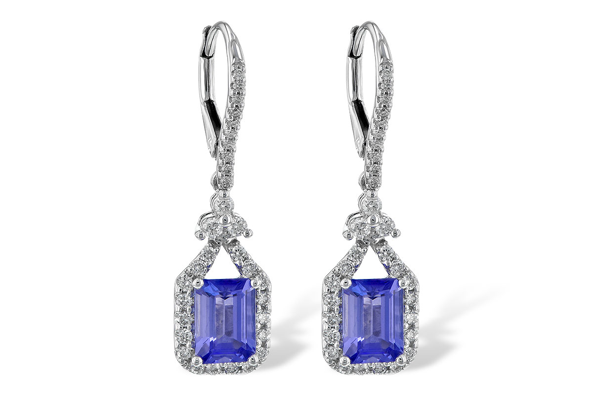 M217-82230: EARR 1.60 TW TANZANITE 2.08 TGW