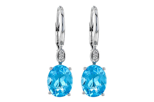 M217-90367: EARR 3.70 TW BLUE TOPAZ 3.75 TGW (9x7MM BT)