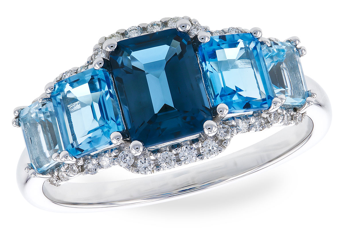 M301-48621: LDS RG 2.15 TW BLUE TOPAZ 2.30 TGW