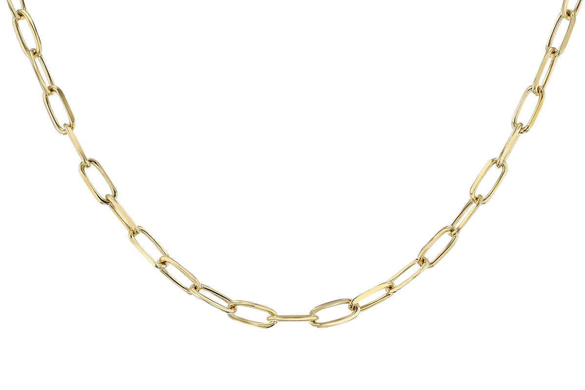 M301-51349: PAPERCLIP XL (18IN, 5.2MM, 14KT, LOBSTER CLASP)