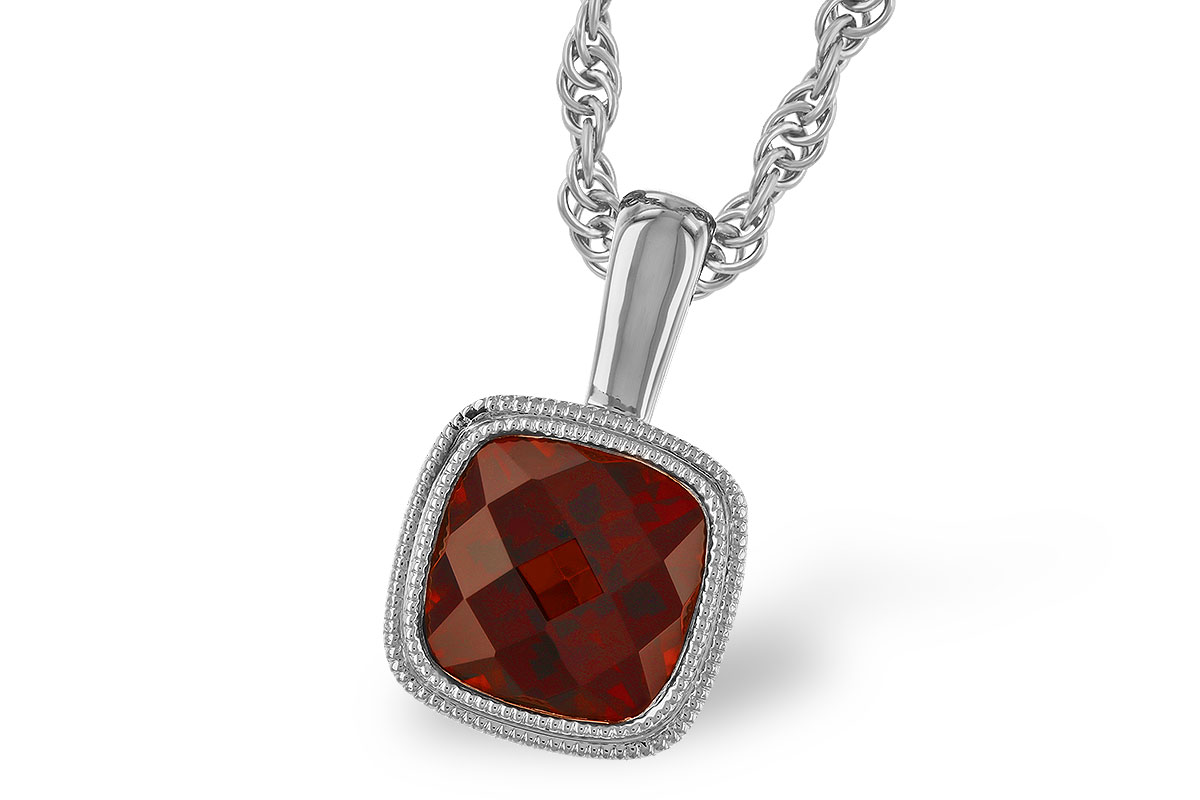 M301-51358: NECKLACE 1.22 CT GARNET