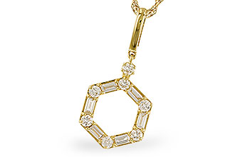 M302-36812: NECKLACE .14 BAG .35 TW