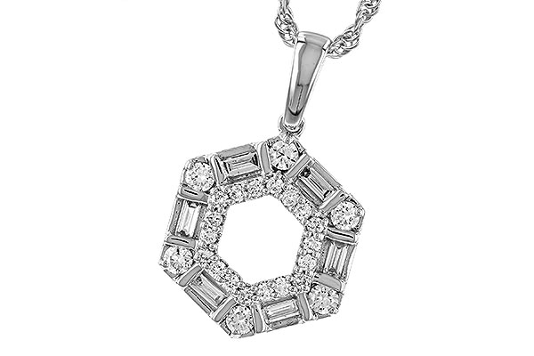 M302-37658: NECKLACE .14 TW BAG .50 TW