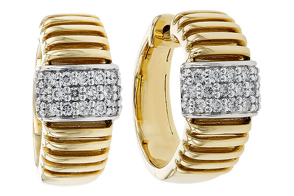 M302-37685: EARRINGS .23 TW