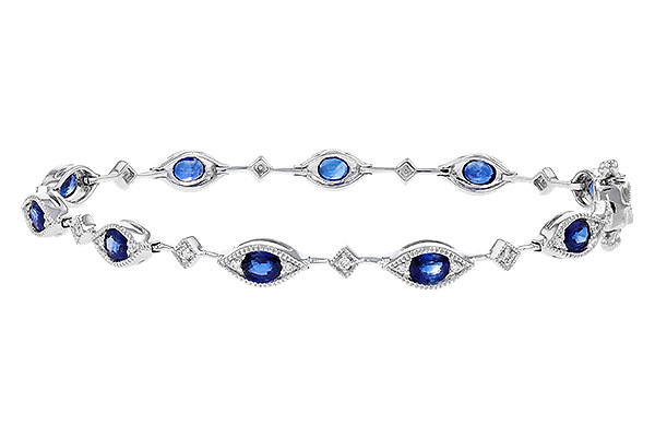 M302-37712: BRACELET 2.31 SAPPHIRE 2.50 TGW (7")