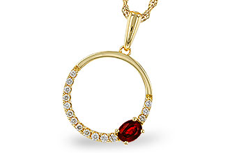 M302-39467: NECKLACE .26 RUBY .41 TGW