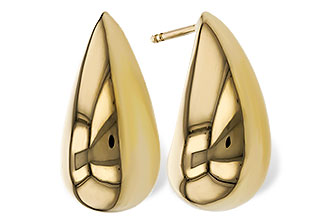 M302-42221: GOLD EARRINGS (20MM)