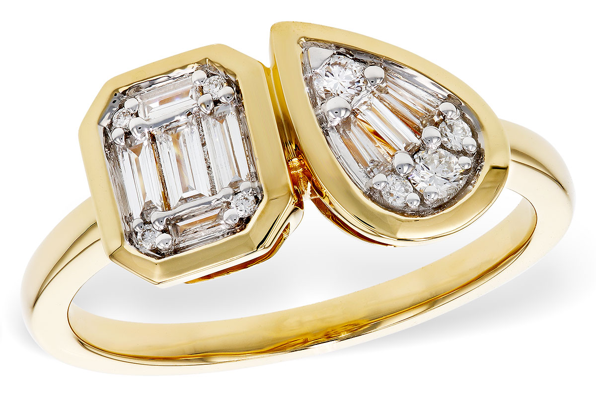 M302-44067: LDS DIA RG .17 TW BAGUETTE .25 TW