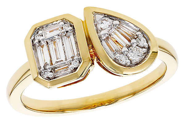 M302-44067: LDS DIA RG .17 TW BAGUETTE .25 TW