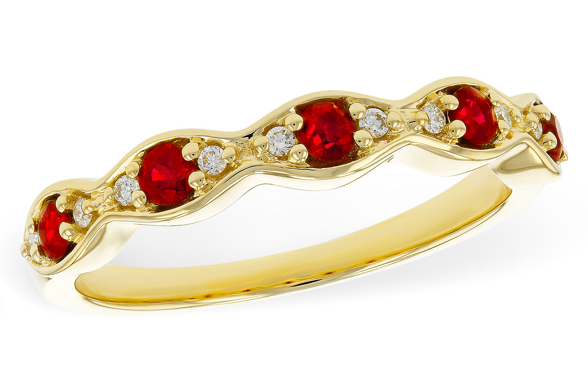 M302-44930: LDS WED RG .28 RUBY .34 TGW